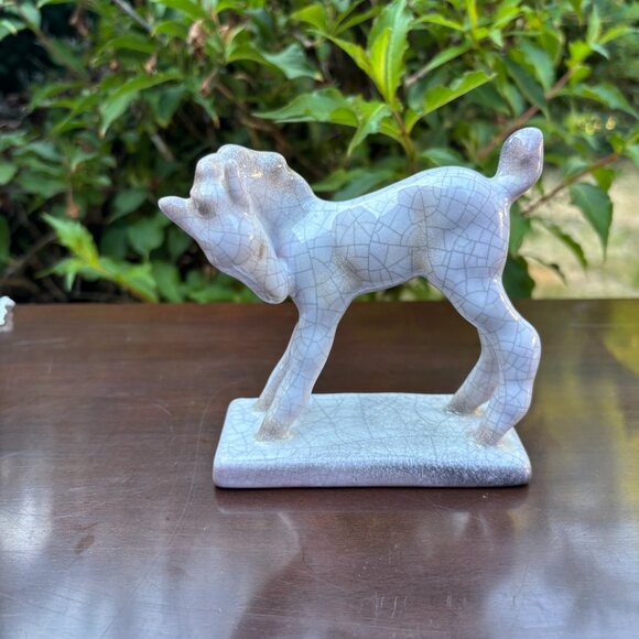 Vintage Horse Figurine West German Crackle Glaze Foal by Karlsruher Majolika - Picture 2 of 15